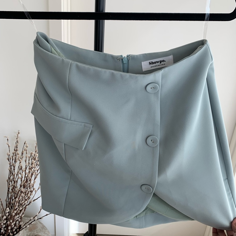 Mint Green Blazer Set - Picture 7 of 9